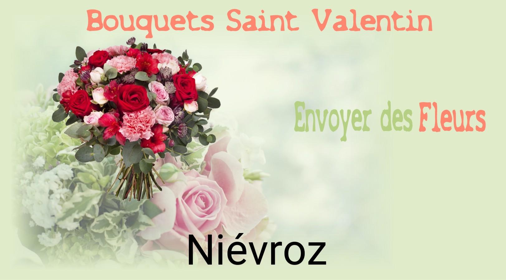 Roses de Saint-Valentin livrées à Niévroz